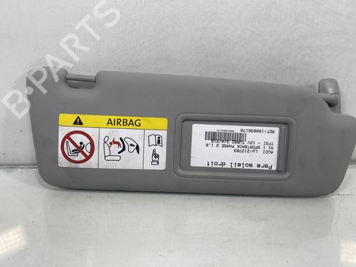 Used Right sun visor AUDI A1 Sportback (8XA, 8XF) 1.0 TFSI (95 hp) 27721660