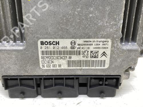 Used Engine control unit (ECU) CITROËN XSARA PICASSO (N68) 1.6 HDi (90 hp) 19975524