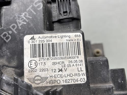 Used Left headlight Left headlight MINI MINI (R56) One (95 hp) 24705390 24705390
