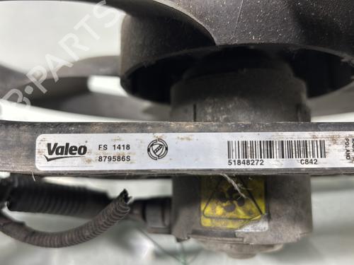 Used Radiator fan Radiator fan FIAT PANDA (169_) 1.1 (169.AXA1A) (54 hp) 21951630 21951630