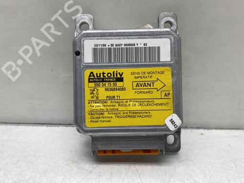 Used ECU airbags PEUGEOT 206 Hatchback (2A/C) 1.4 i (75 hp) 24961879