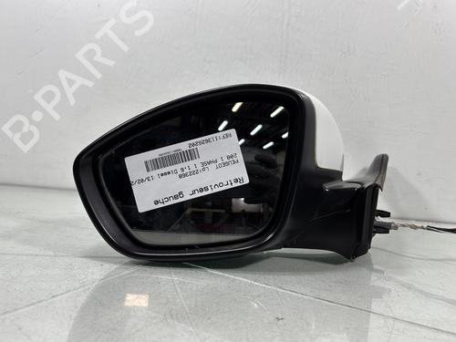 Used Left mirror PEUGEOT 208 I (CA_, CC_) 1.6 HDi (92 hp) 31212592