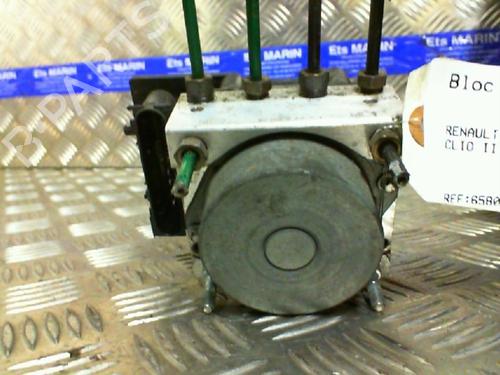 Used ABS pump RENAULT CLIO III (BR0/1, CR0/1) 1.5 dCi (BR17, CR17) (86 hp) 19986631
