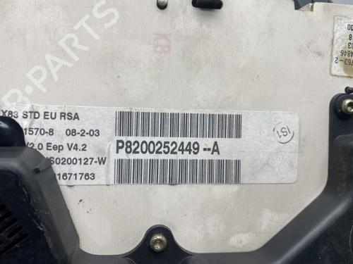 Used Instrument cluster Instrument cluster OPEL VIVARO A Bus (X83) 1.9 DTI (F7, J7, A07) (101 hp) 19954034 19954034