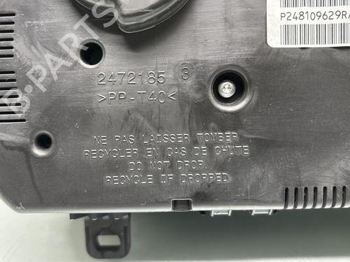 Instrument cluster RENAULT KADJAR (HA_, HL_) 1.5 dCi 110 (HLA3) | BP29841621C47