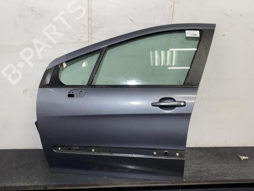 Used Left front door PEUGEOT 308 I (4A_, 4C_) 1.6 HDi (90 hp) 28625481