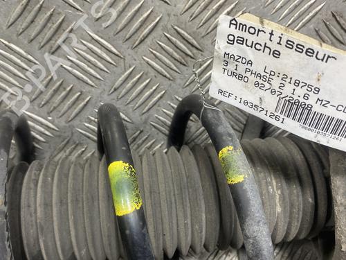 Used Left front shock absorber Left front shock absorber MAZDA 3 (BK) 1.6 MZ-CD (90 hp) 24513962 24513962