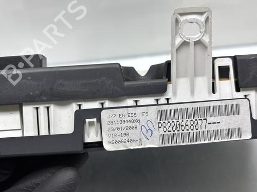 Instrument cluster RENAULT MODUS / GRAND MODUS (F/JP0_) 1.2 16V (JP0W) | BP27722222C47 