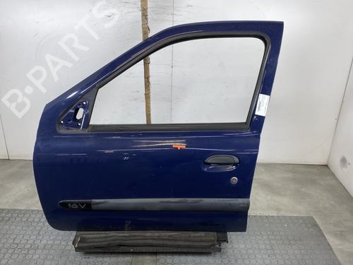 Used Left front door RENAULT CLIO II (BB_, CB_) 1.2 16V (BB05, BB0W, BB11, BB27, BB2T, BB2U, BB2V, CB05,... (75 hp) 24428857