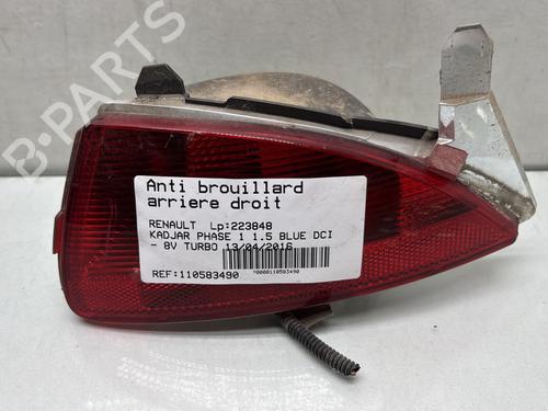 Used Rear fog light RENAULT KADJAR (HA_, HL_) 1.5 dCi 110 (HLA3) (110 hp) 28295725