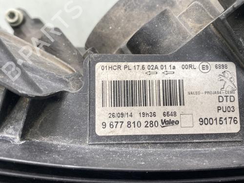 Right headlight PEUGEOT 2008 I (CU_) 1.6 HDi | BP33609382C29 - Image 4