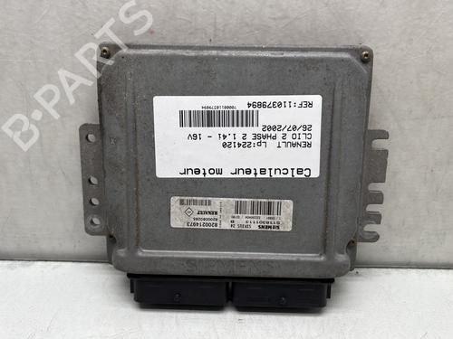Used Engine control unit (ECU) RENAULT CLIO II (BB_, CB_) 1.4 16V (B/CB0P, BB13) (98 hp) 29161529