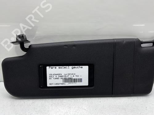 Used Left sun visor VW GOLF IV Cabriolet (1E7) 1.9 TDI (90 hp) 29286804