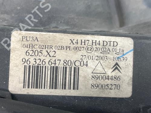 Right headlight CITROËN C5 I (DC_) 2.0 HDi (DCRHZB, DCRHZE) | BP36891843C29  - Image 5