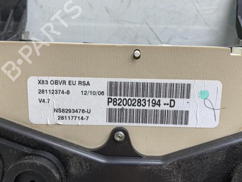 Instrument cluster RENAULT TRAFIC II Van (FL) 1.9 dCi 100 (FL0C, FL0K, FL0B) | BP19956023C47 