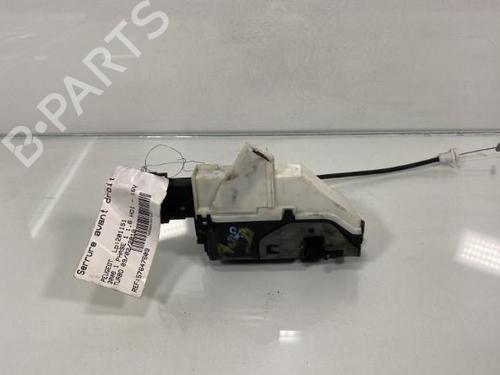 Used Front right lock PEUGEOT 3008 I MPV (0U_) 1.6 HDi (109 hp) 19978584
