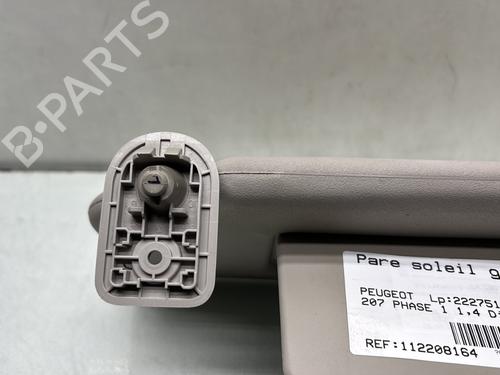 Used Left sun visor Left sun visor PEUGEOT 207 (WA_, WC_) 1.4 HDi (68 hp) 31880968 31880968