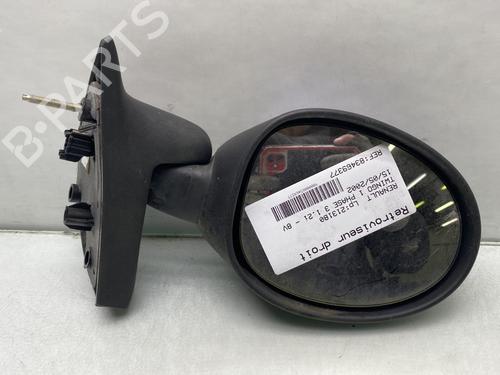 Used Right mirror RENAULT TWINGO I (C06_) 1.2 (C066, C068) (58 hp) 24429107