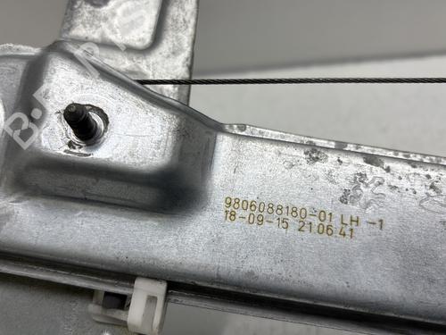 Front left window mechanism PEUGEOT 2008 I (CU_) 1.6 BlueHDi 120 | BP31322274C22 