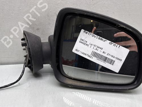 Used Right mirror DACIA SANDERO 1.6 (BS0D, BS0B, BS0F, BS0H) (87 hp) 27632126