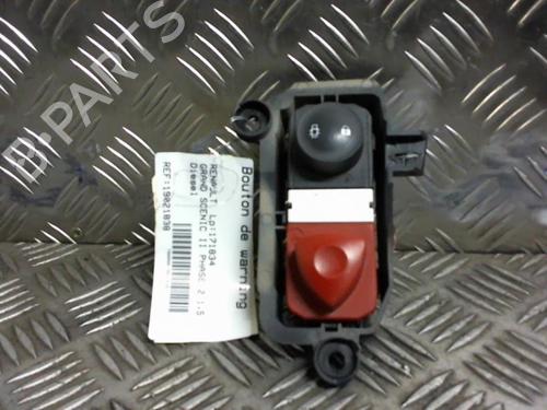 Used Warning switch Warning switch RENAULT SCÉNIC II (JM0/1_) [2003-2010] 20004992 20004992