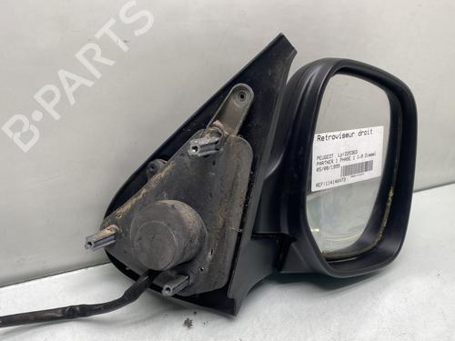 Right mirror PEUGEOT PARTNER Box Body/MPV (5_, G_) 1.9 D | BP31212648C27