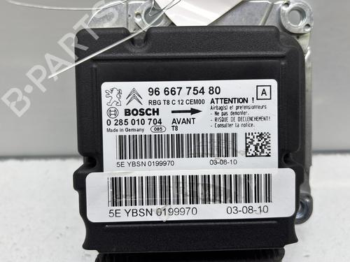 ECU airbags PEUGEOT 3008 I MPV (0U_) 1.6 HDi | BP29842025M53 