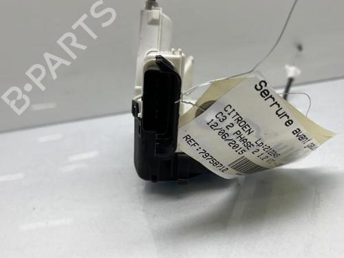 Front left lock CITROËN C3 II (SC_) 1.2 VTi 82 | BP20183046C98 