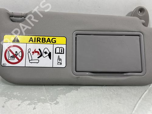 Used Right sun visor TOYOTA YARIS (_P13_) 1.0 (KSP130_, KSP130) (69 hp) 30791022