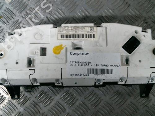 Used Instrument cluster Instrument cluster CITROËN C5 III (RD_) 2.0 HDi 165 (RDRHHA, RDRHH8) (163 hp) 19998113 19998113