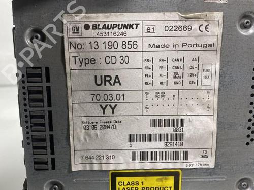 Radio OPEL ASTRA H (A04) 1.7 CDTI (L48) | BP20182428E6 