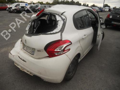 Front right interior door handle PEUGEOT 208 I (CA_, CC_) 1.4 HDi | BP19985544I14 