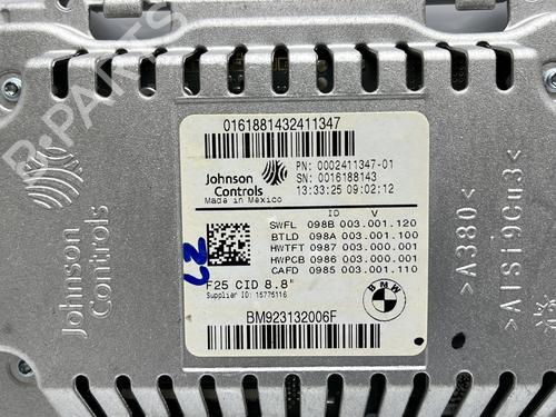 display-monitor-bmw-x3-f25-2010-2011-2012-2013-2014-2015-2016-2017-23769336 main image