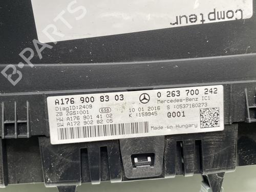 Instrument cluster MERCEDES-BENZ A-CLASS (W176) A 200 CDI / d (176.008) | BP31205472C47