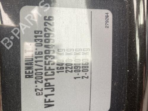 Left sun visor RENAULT MODUS / GRAND MODUS (F/JP0_) 1.2 (JP0C, JP0K, FP0C, FP0K, FP0P, JP0P, JP0T) | BP27722225I1 - Image 42