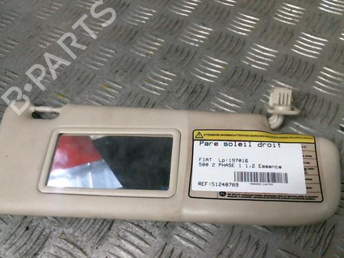 Used Right sun visor Right sun visor FIAT 500 (312_) 1.2 (312AXA1A) (69 hp) 20013191 20013191