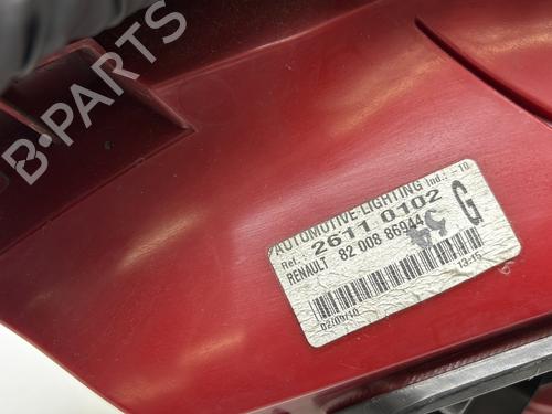 Left taillight RENAULT CLIO III (BR0/1, CR0/1) 1.5 dCi (C/BR0G, C/BR1G) | BP30887805C34 