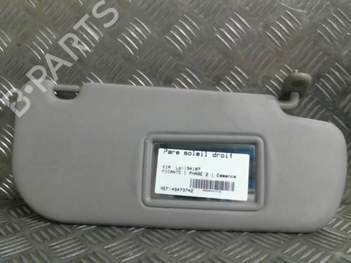 Used Right sun visor KIA PICANTO I (SA) 1.0 (63 hp) 20013435