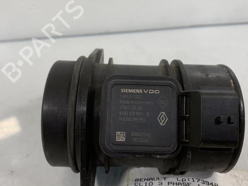 Mass air flow sensor RENAULT CLIO III (BR0/1, CR0/1) 1.5 dCi (C/BR0G, C/BR1G) | BP20004843M95 