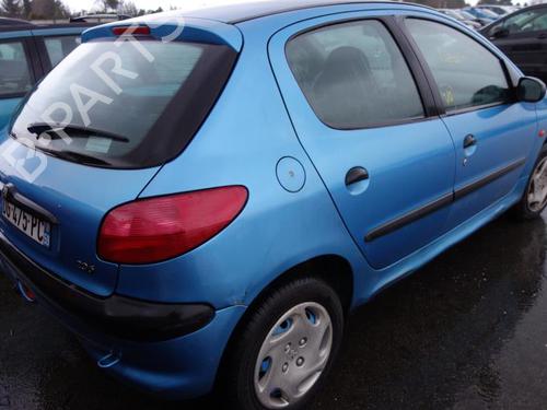 Left rear door PEUGEOT 206 Hatchback (2A/C) 1.9 D | BP20015777C4 