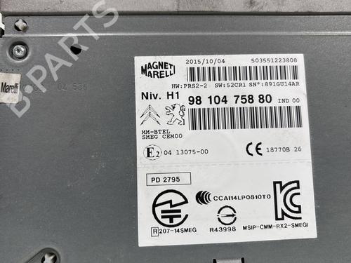 Radio PEUGEOT 508 I (8D_) 1.6 BlueHDi 120 | BP29597564E6 