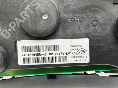 Used Instrument cluster Instrument cluster DACIA DUSTER (HS_) 1.5 dCi 4x4 (109 hp) 19988371 19988371