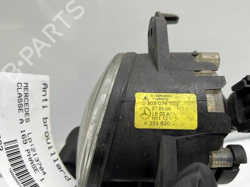 Left front fog light MERCEDES-BENZ A-CLASS (W169) A 160 CDI (169.006, 169.306) | BP24198274C30 