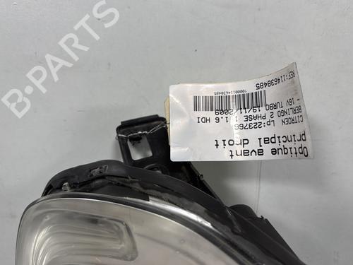 Højre forlygte CITROËN BERLINGO MULTISPACE (B9) 1.6 HDi 110 | BP31175953C29 
