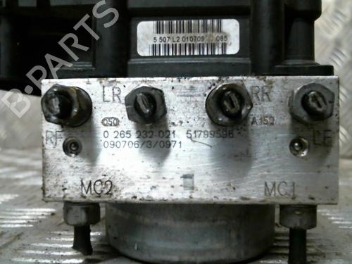 Used ABS pump ABS pump FIAT PANDA (169_) 1.1 (169.AXA1A) (54 hp) 20002493 20002493