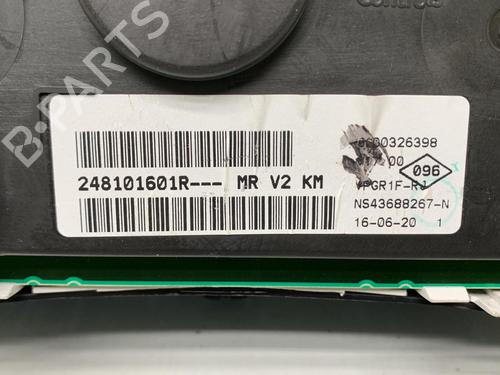Instrument cluster DACIA SANDERO II 1.0 SCe 75 (B8JC, B8JD, B8NC) | BP19995491C47 