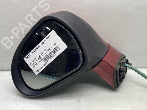 Used Left mirror PEUGEOT 308 I (4A_, 4C_) 1.6 HDi (109 hp) 24152734