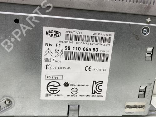 Radio PEUGEOT 208 I (CA_, CC_) 1.2 VTI 82 | BP22695355E6 