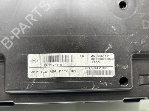 Instrument cluster RENAULT TWINGO III (BCM_, BCA_) 1.0 SCe 70 (BCMB) | BP31269806C47