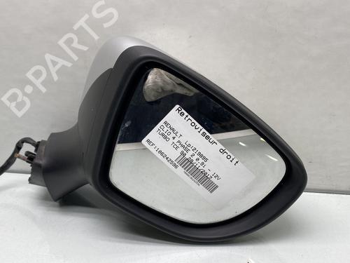 Used Right mirror RENAULT CLIO IV (BH_) 0.9 TCe 90 (BHNF, BHMA, BHMH, BHJK, BHJR) (90 hp) 26616667